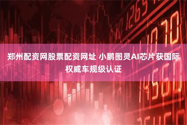 郑州配资网股票配资网址 小鹏图灵AI芯片获国际权威车规级认证