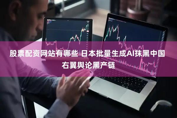 股票配资网站有哪些 日本批量生成AI抹黑中国 右翼舆论黑产链